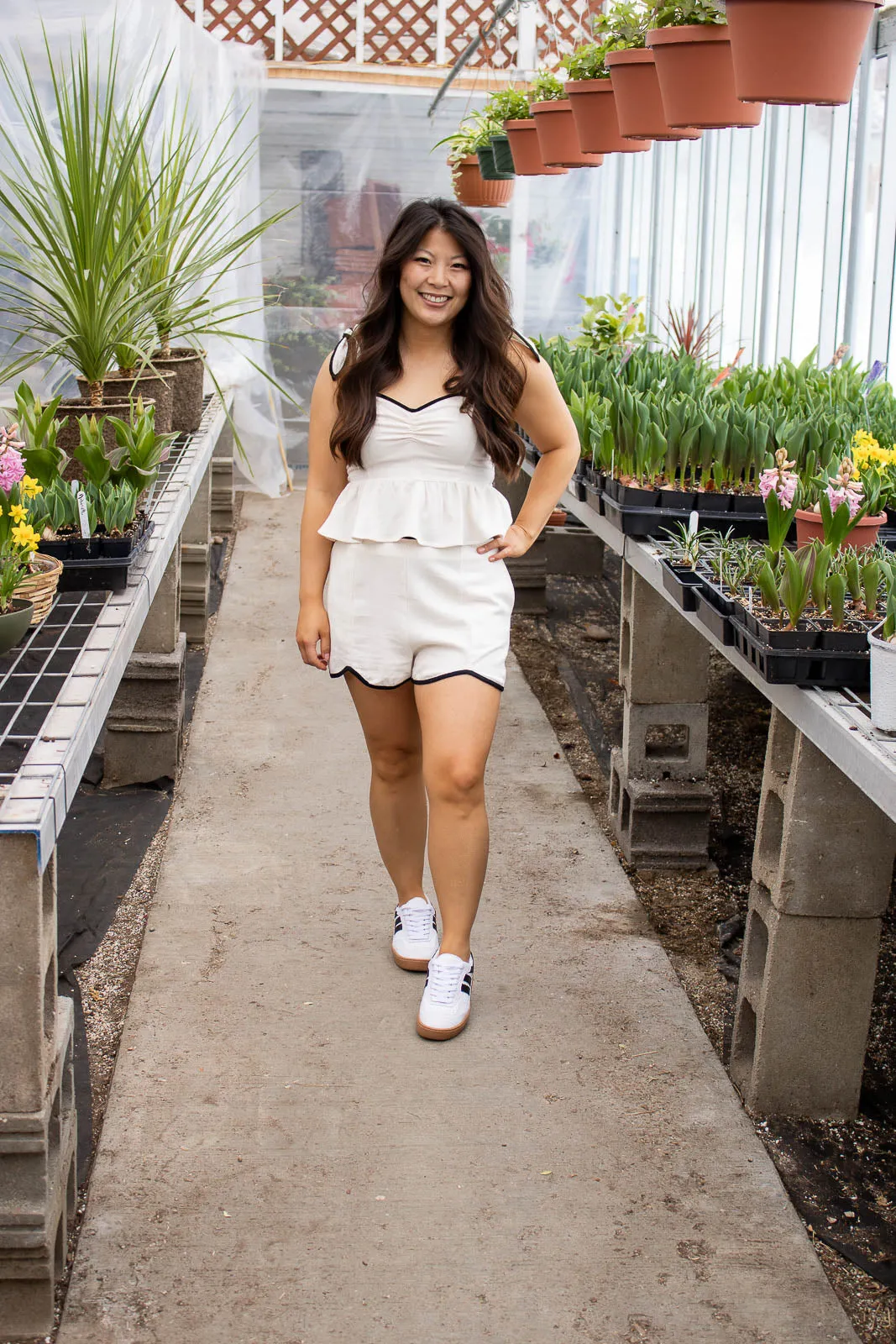 Frisco Linen Top and Shorts Set