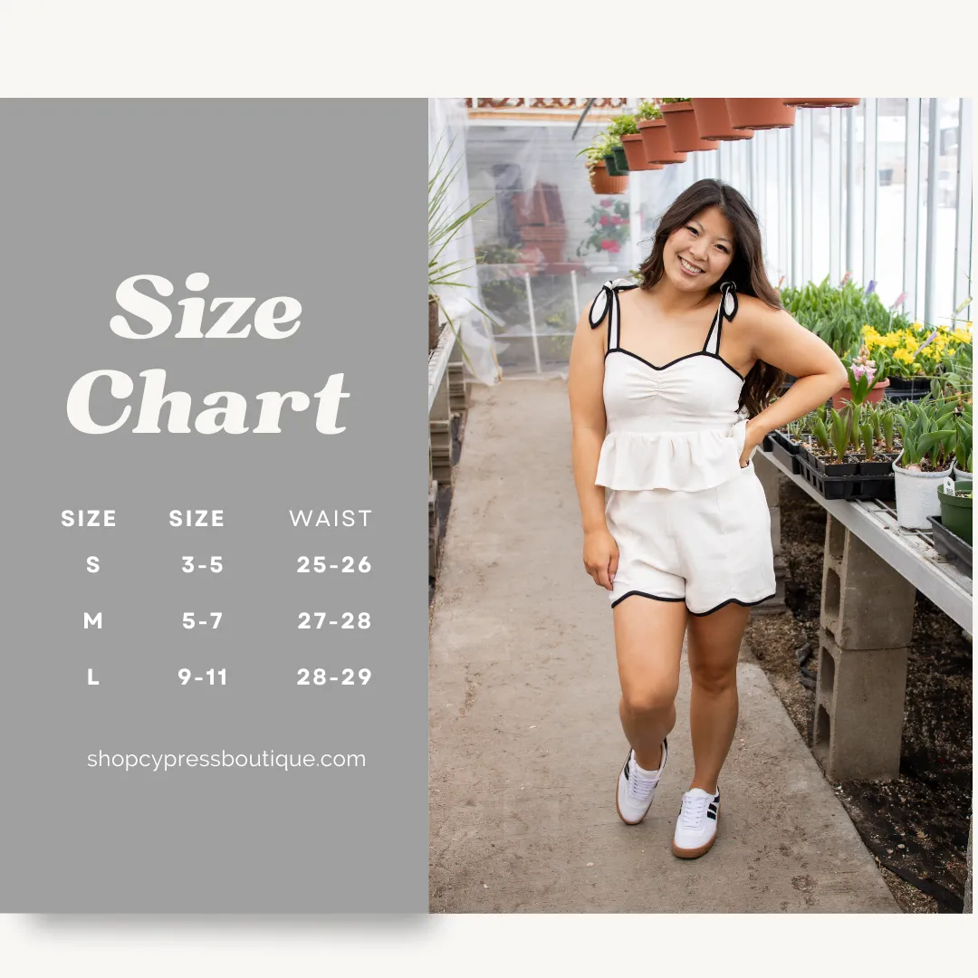 Frisco Linen Top and Shorts Set