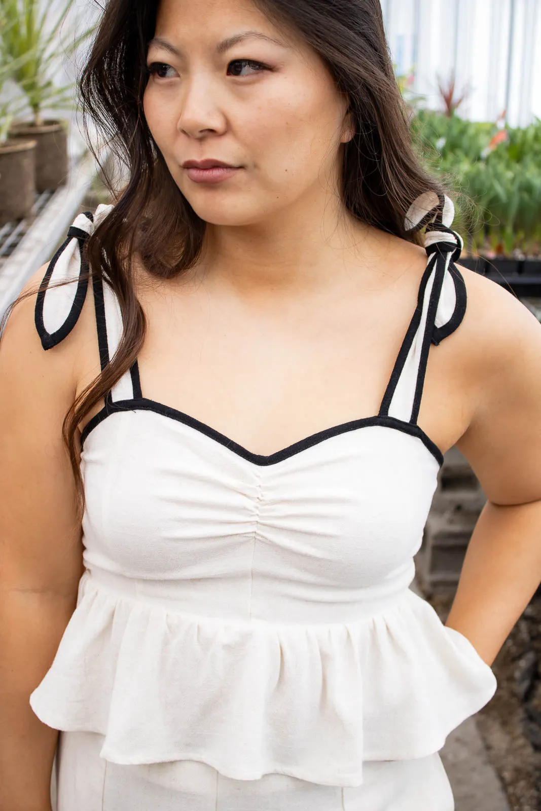 Frisco Linen Top and Shorts Set