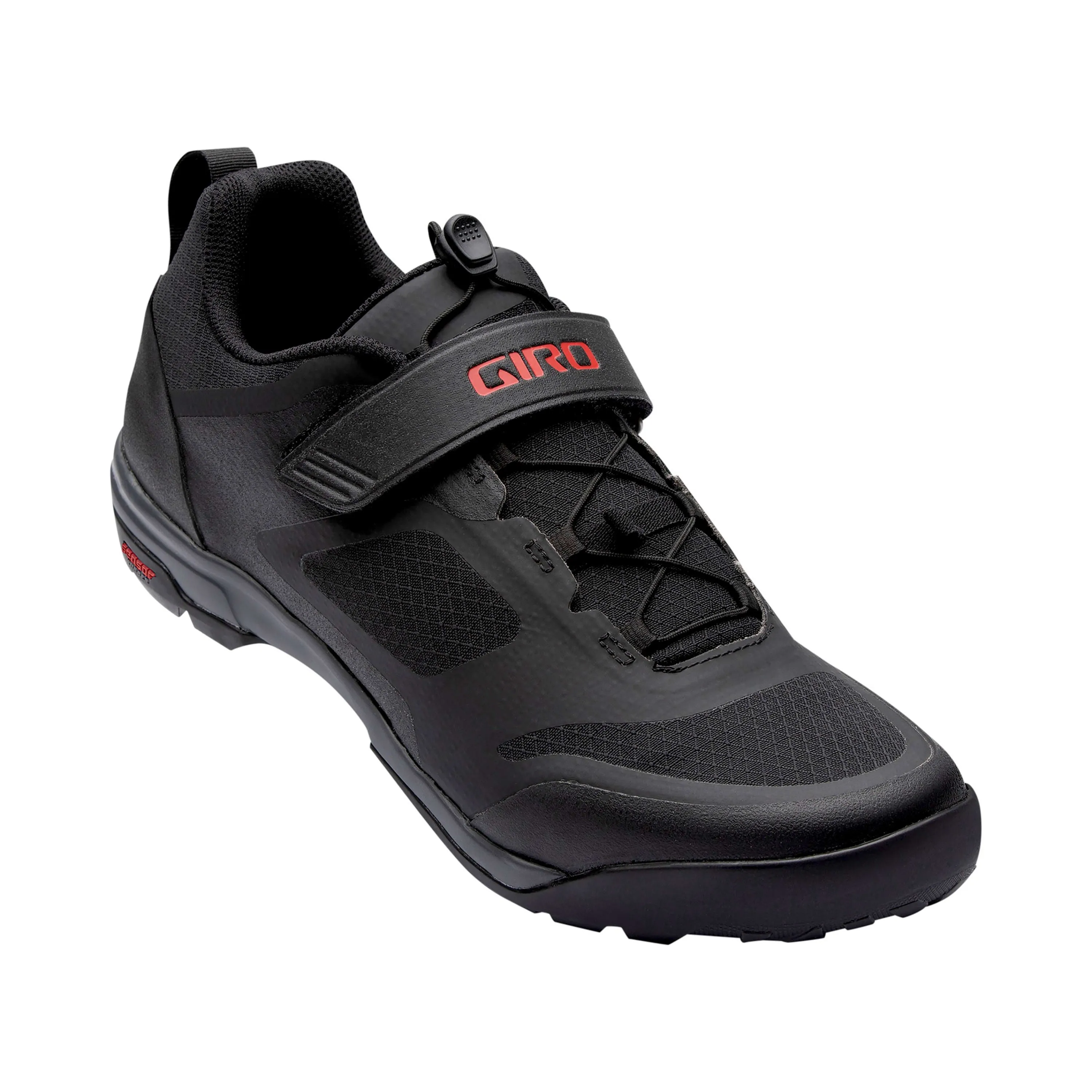 Giro Ventana Fastlace Mens Mtb Shoes - Black / Dark Shadow