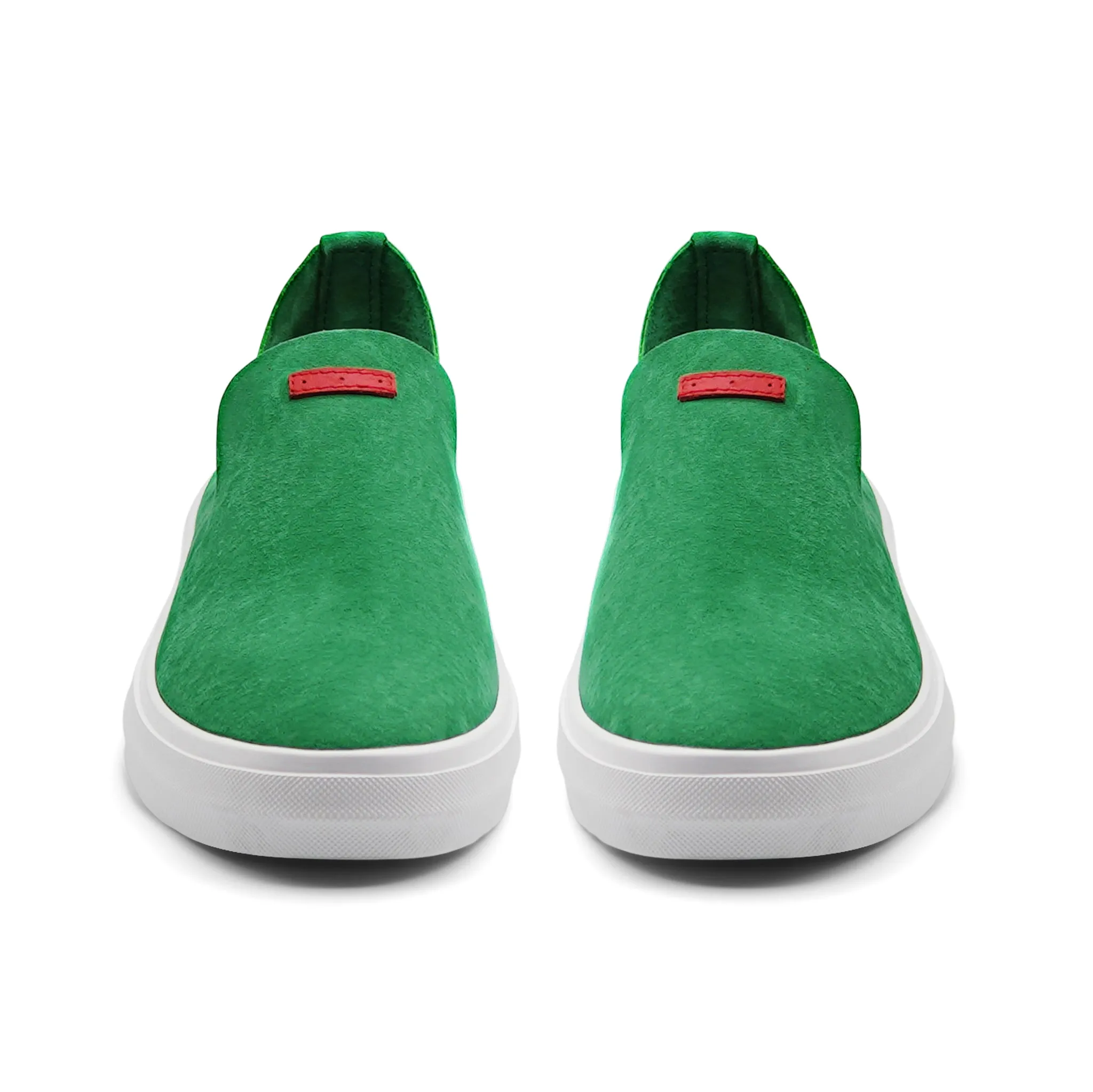 Glover / Green Pig Suede / White