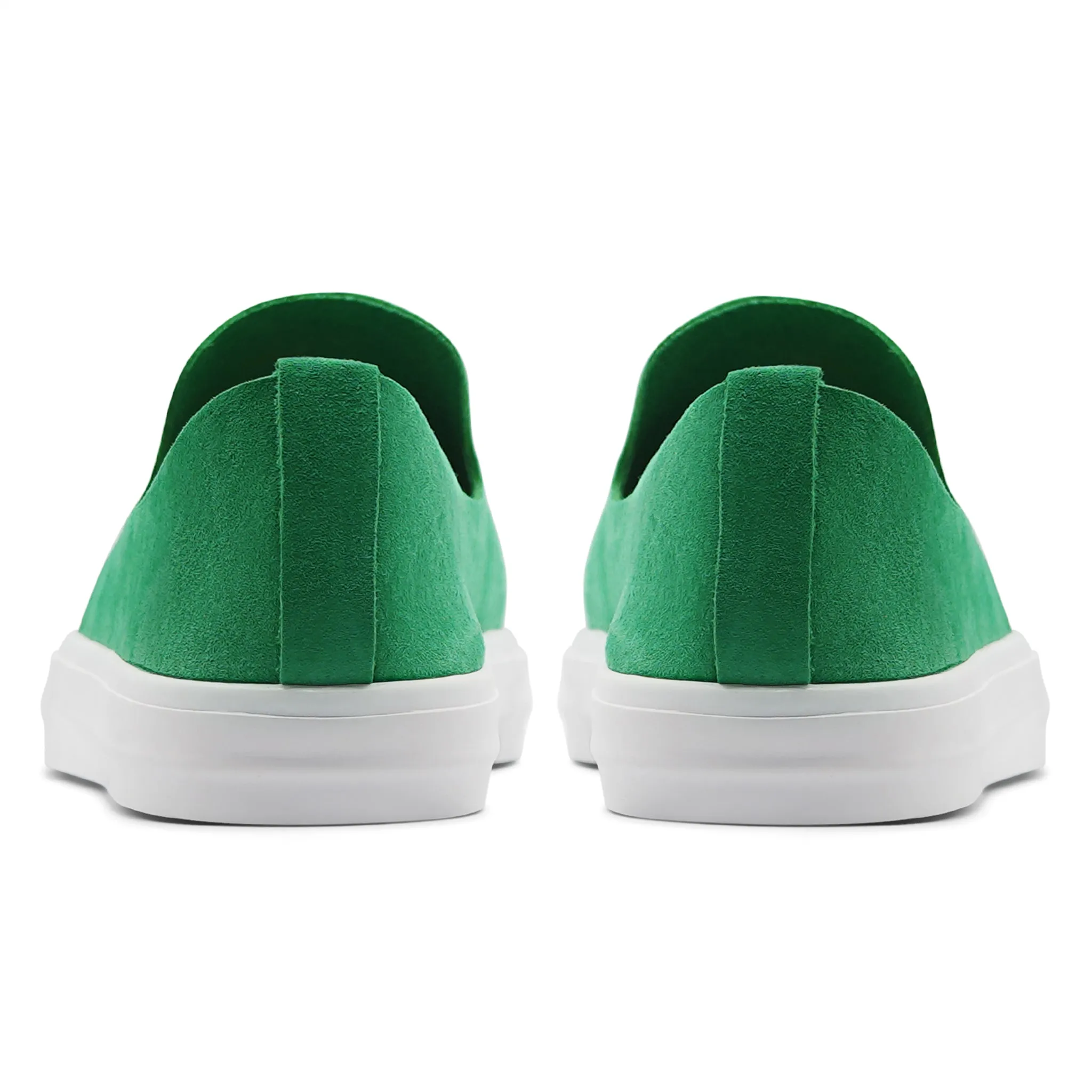 Glover / Green Pig Suede / White
