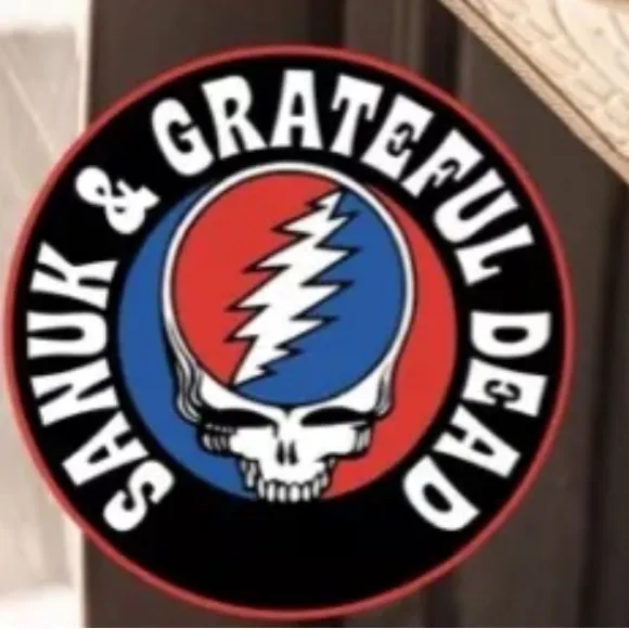 Grateful Dead Sanuk Sneakers Men’s 8 Women’s 9 (10) Worn Once!