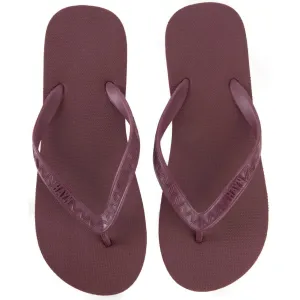 Hayn Li Hing Mui Maroon Sandals Burgandy
