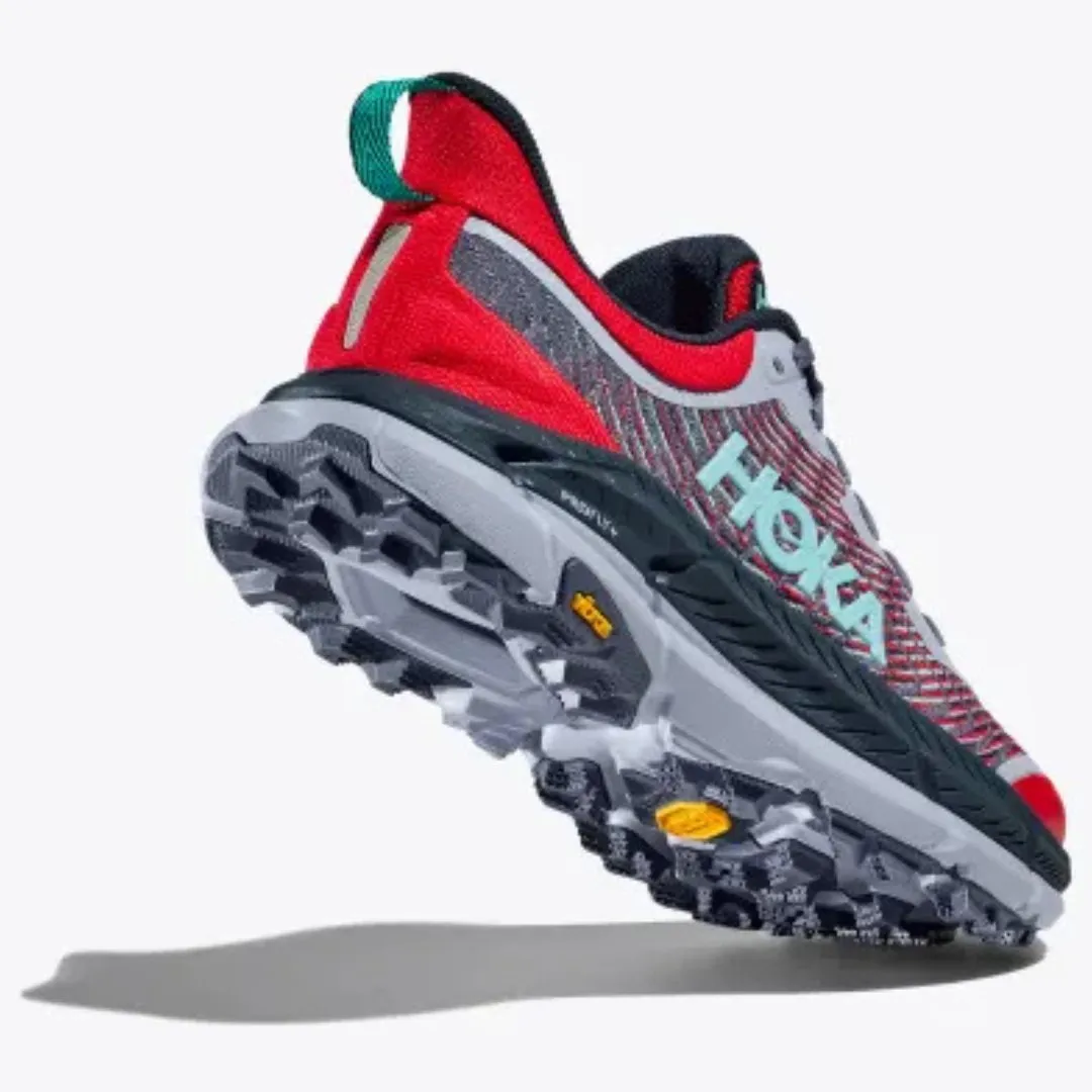 Hoka - Mafate Speed 4 - Women's - Cerise/Stormy Skies
