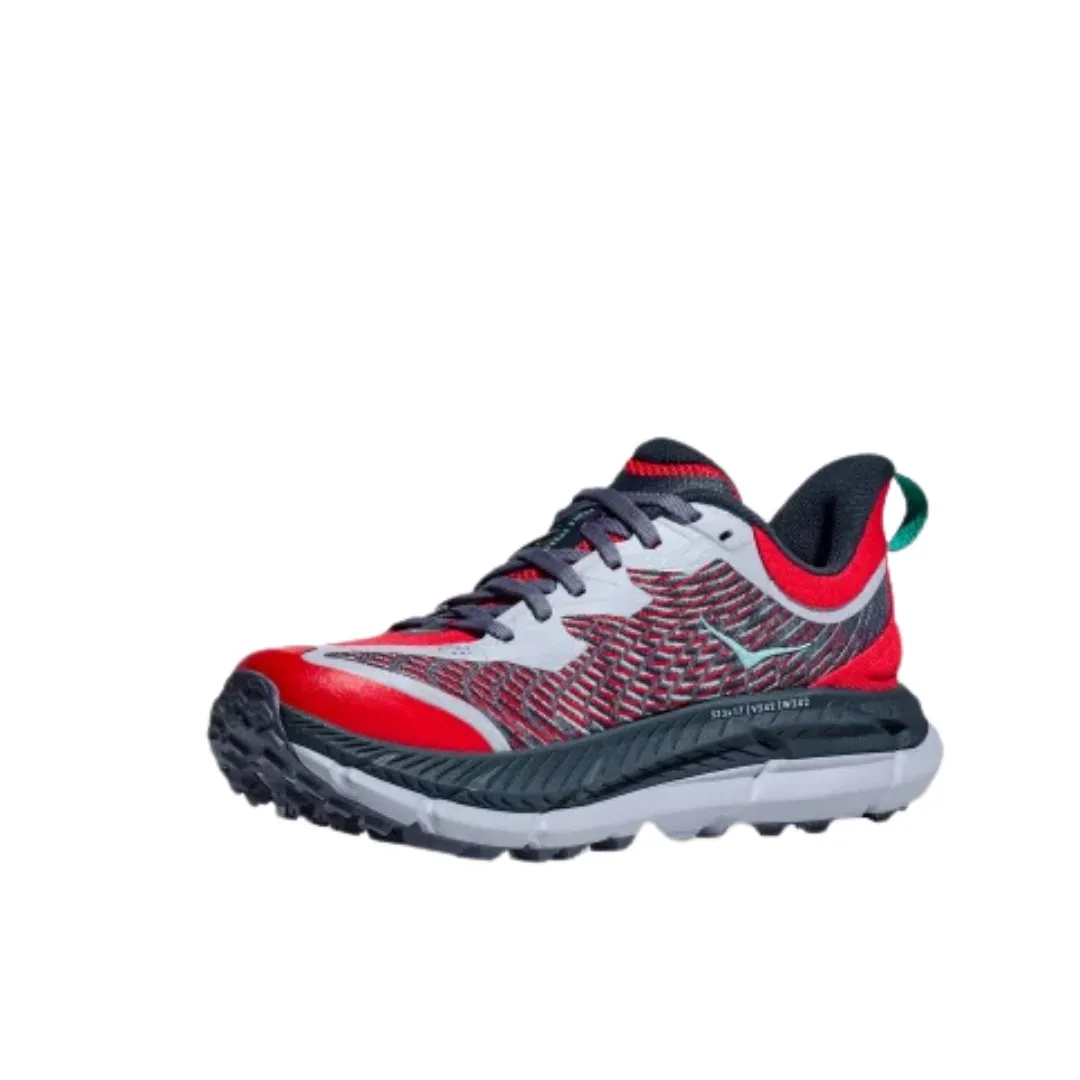 Hoka - Mafate Speed 4 - Women's - Cerise/Stormy Skies