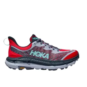 Hoka - Mafate Speed 4 - Women's - Cerise/Stormy Skies