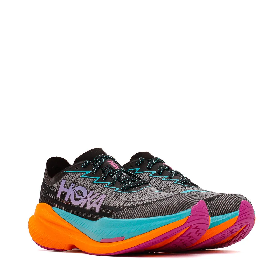 Hoka One One Men Mach X 2 Black Aqua 1155119-BCQ