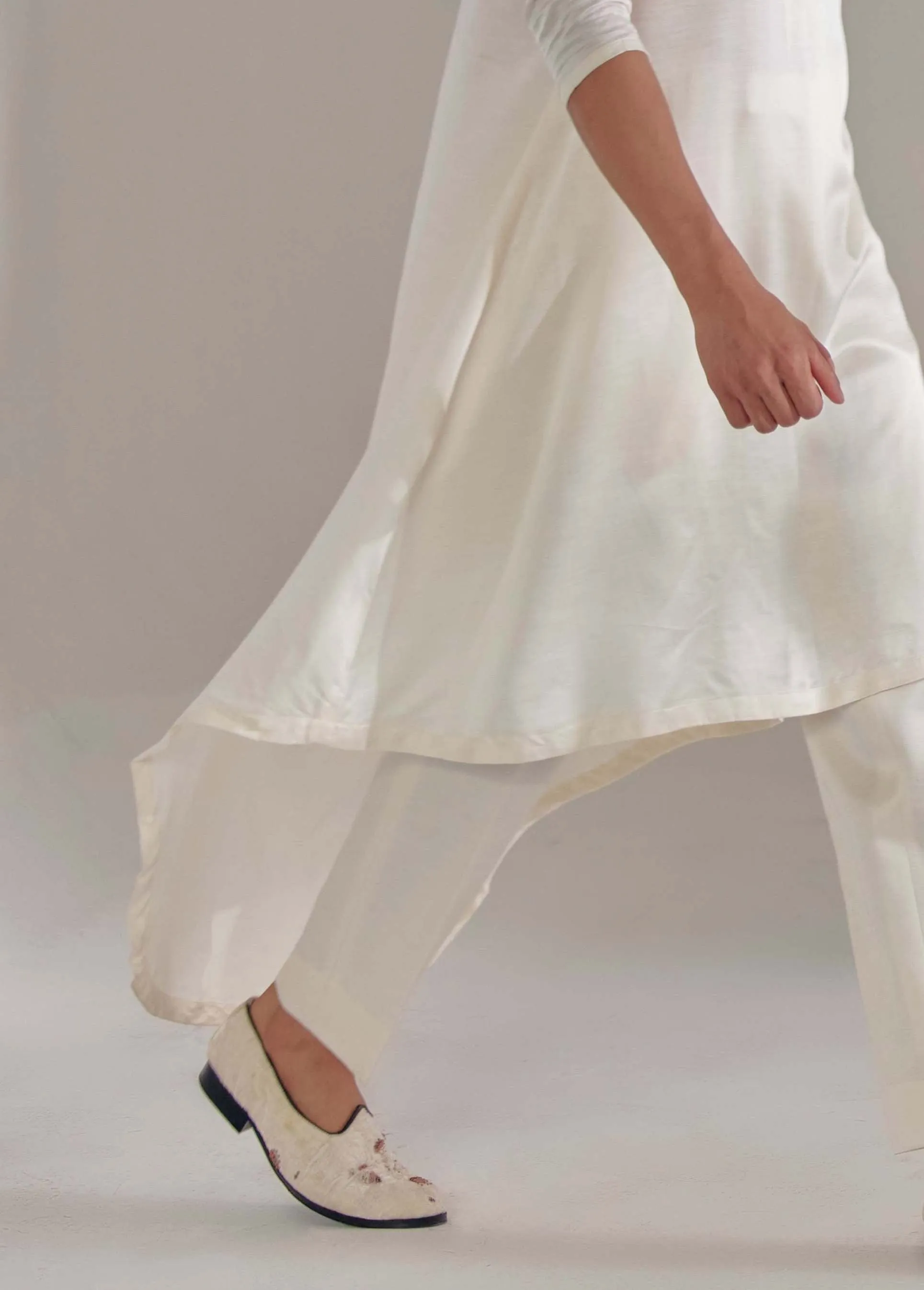 Ivory Contemporary Sherwani Set