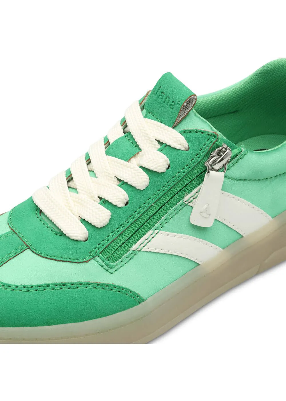 Jana Pia Vegan 70's Sneakers Green