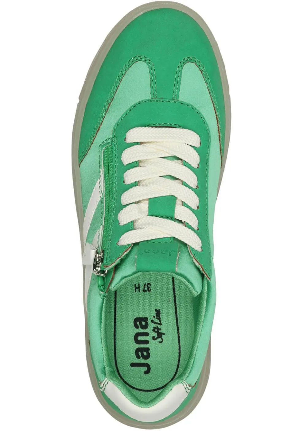 Jana Pia Vegan 70's Sneakers Green