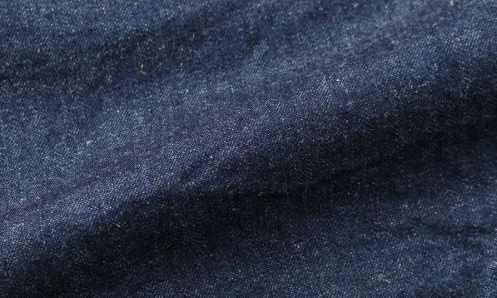 【Japan Blue Jeans】棉麻牛仔短褲 8oz LINEN DENIM KNEE SHORTS