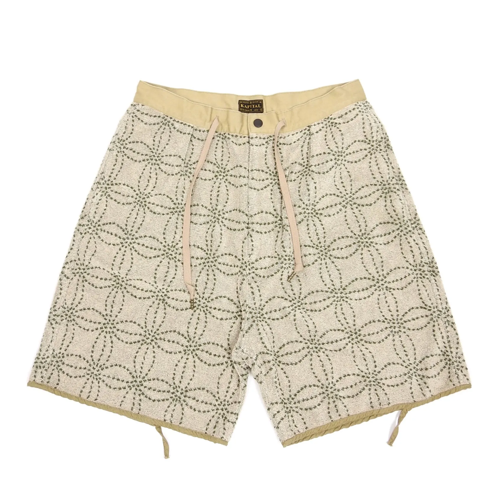 Kapital Irago Pile Sashiko Shorts Size 3