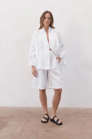 Koko Linen Short White