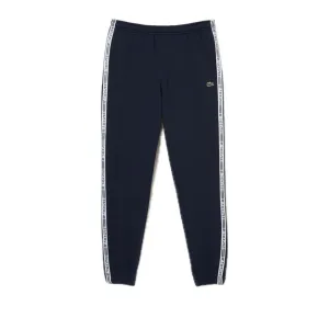 Lacoste Logo Tape Fleece Track Pant Navy