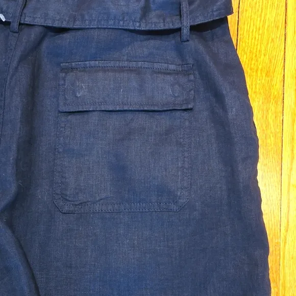 LAUREN RALPH LAUREN ▪︎ Women's Linen Shorts w/ patch pockets, Size 14, NWT