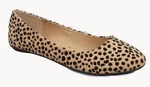 Leopard Print Flat Shoes