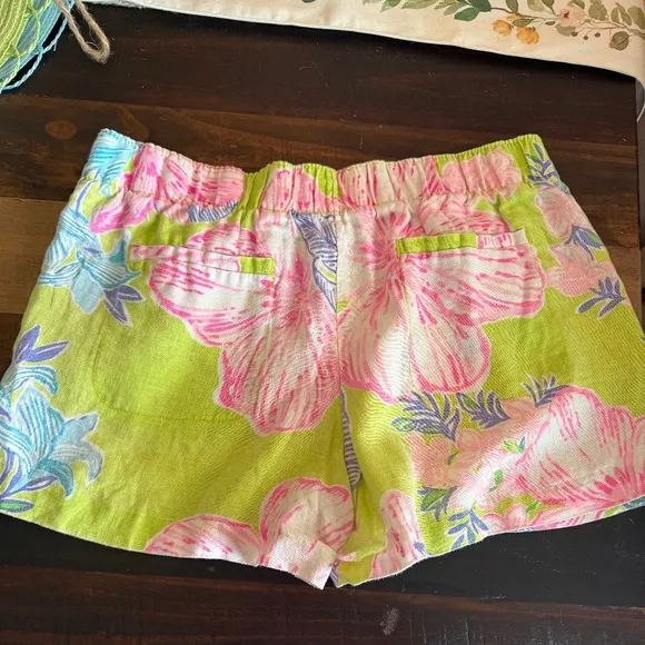 Lilly Pulitzer Lilo Linen Shorts