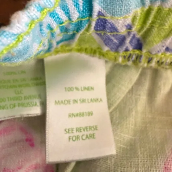 Lilly Pulitzer Lilo Linen Shorts