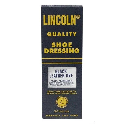 Lincoln Shoe Leather Dye 3 fl oz.