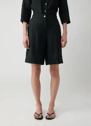 Linen Bermuda Shorts