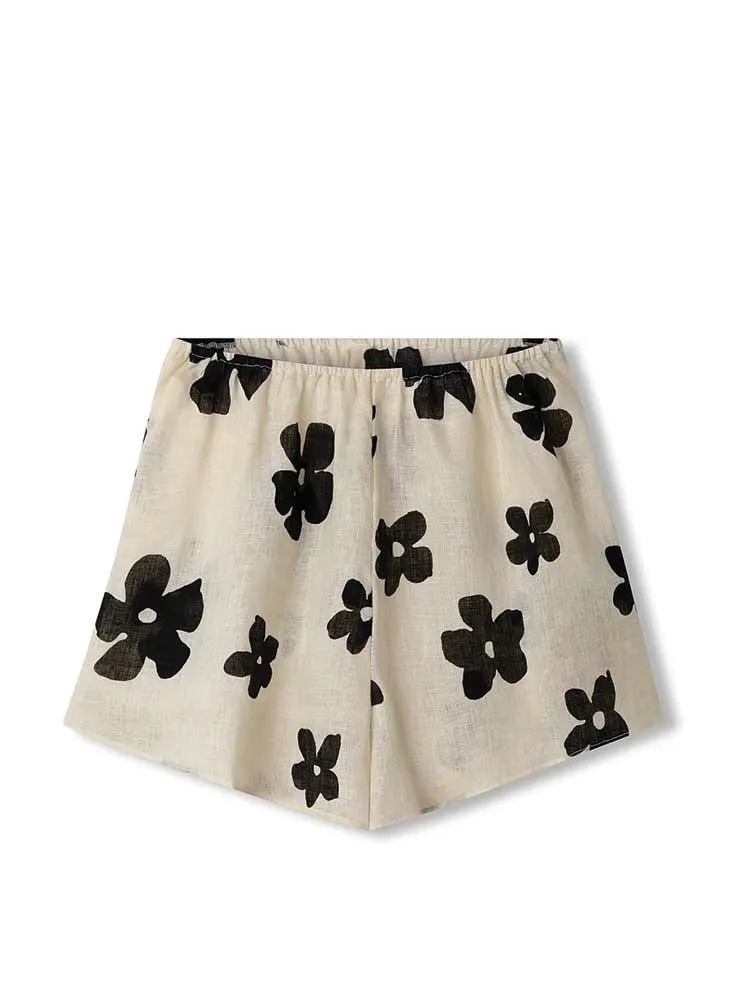 Linen Lingerie Short