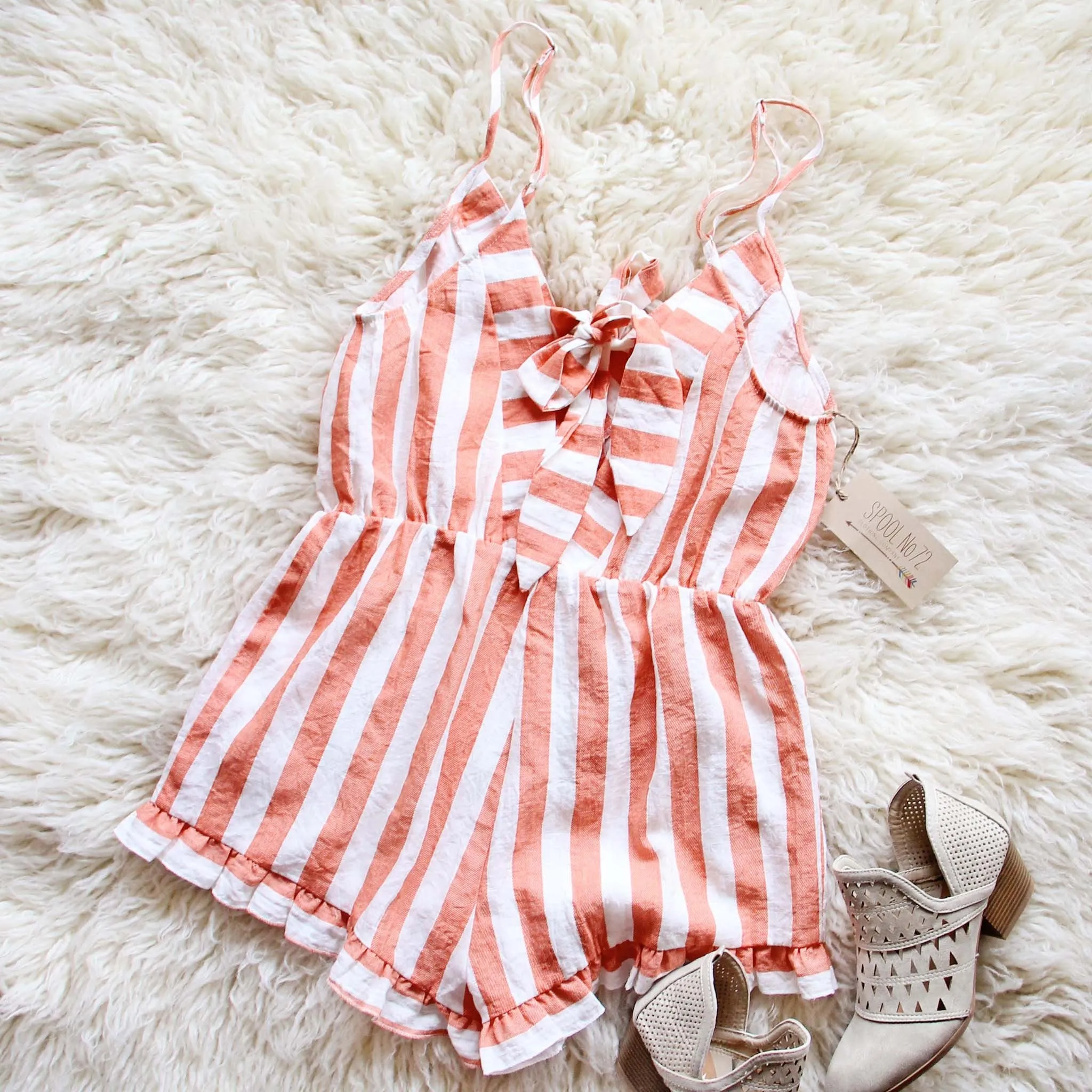 Linen Sands Romper