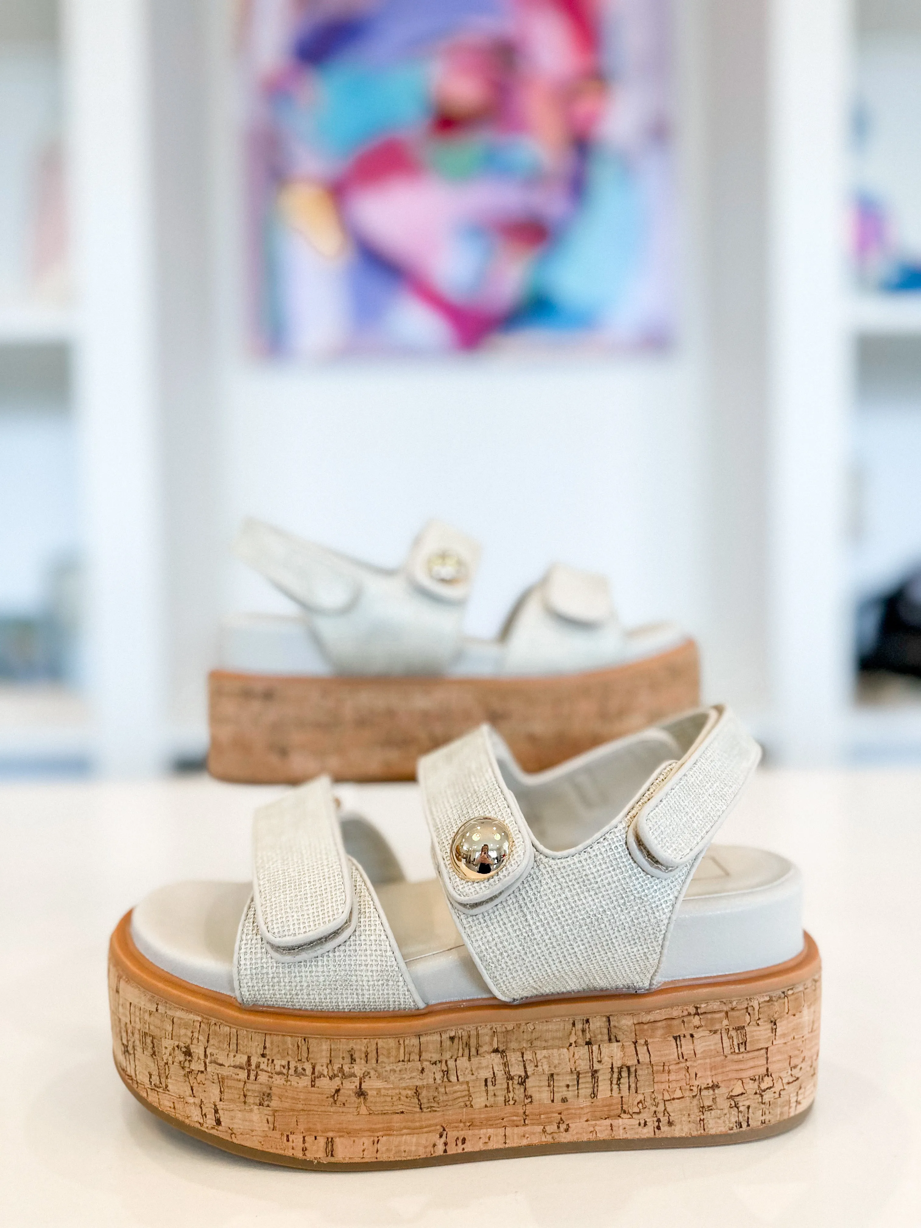 Lucille Woven Platform Sandal