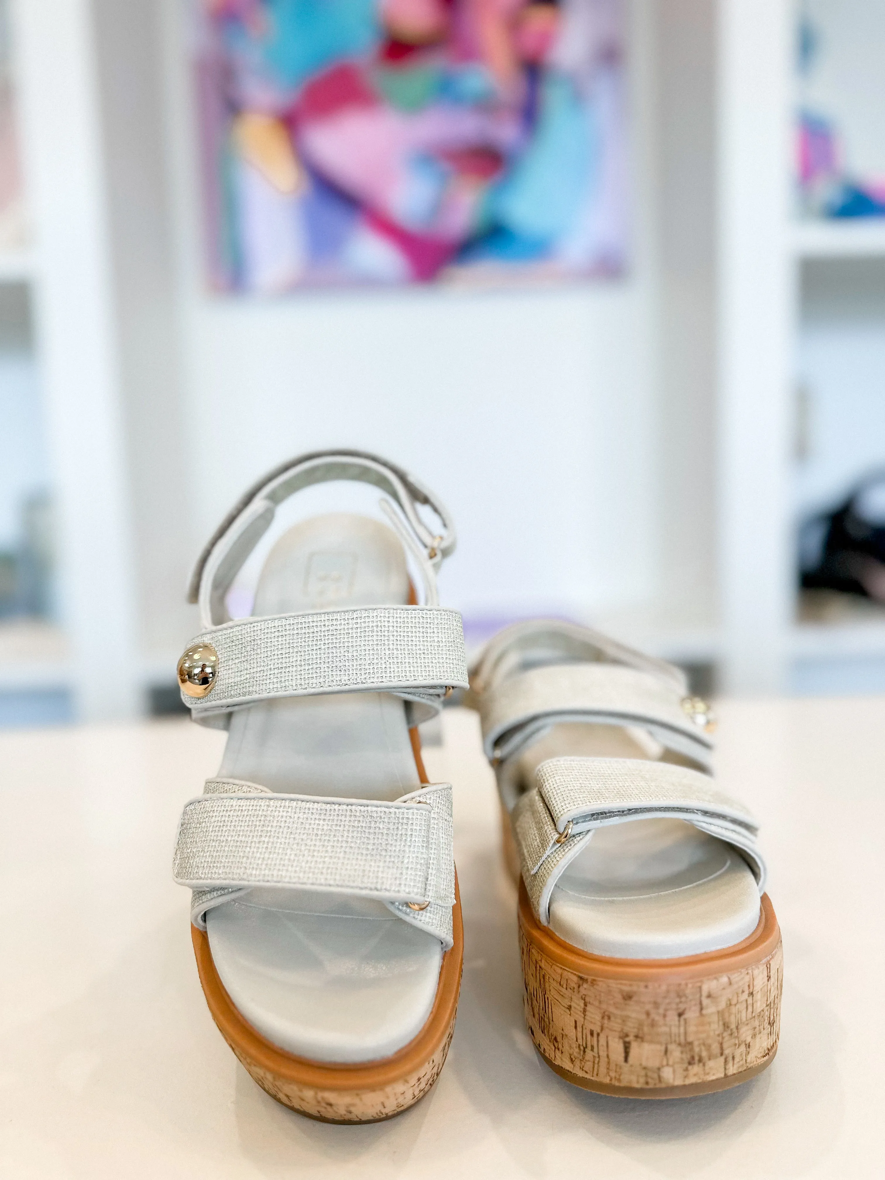 Lucille Woven Platform Sandal