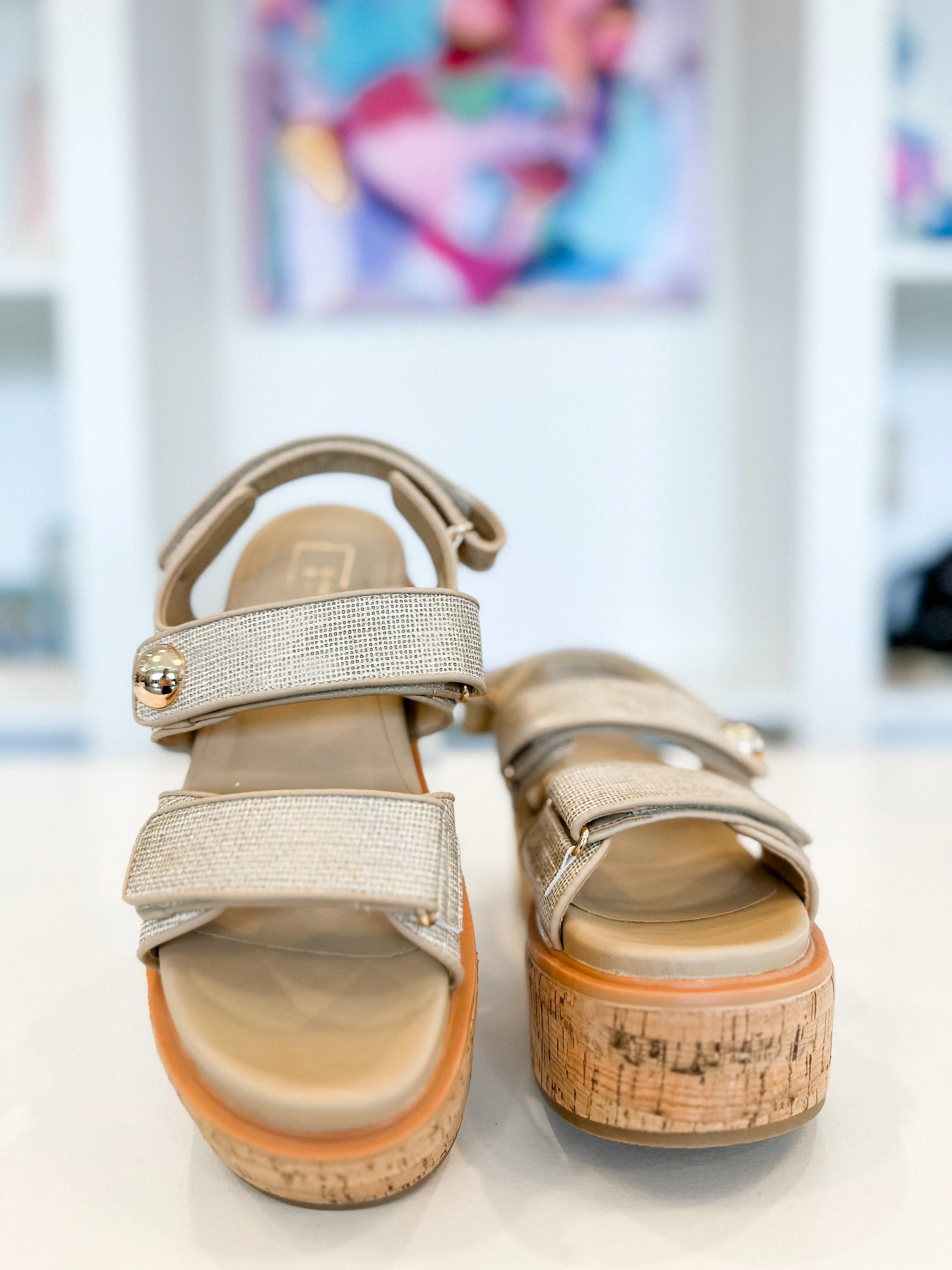 Lucille Woven Platform Sandal