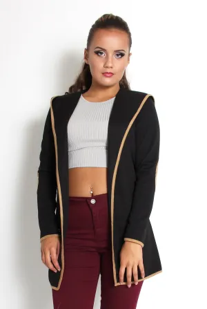 Lydia Black Hooded Jacket