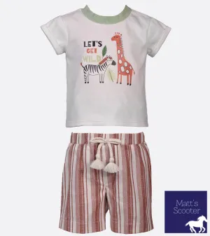 Mason "Let's Get Wild" Short Set