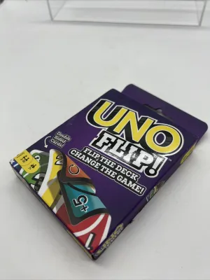Mattel Games GDR44 Uno Flip! Family Card Game  Multicolor