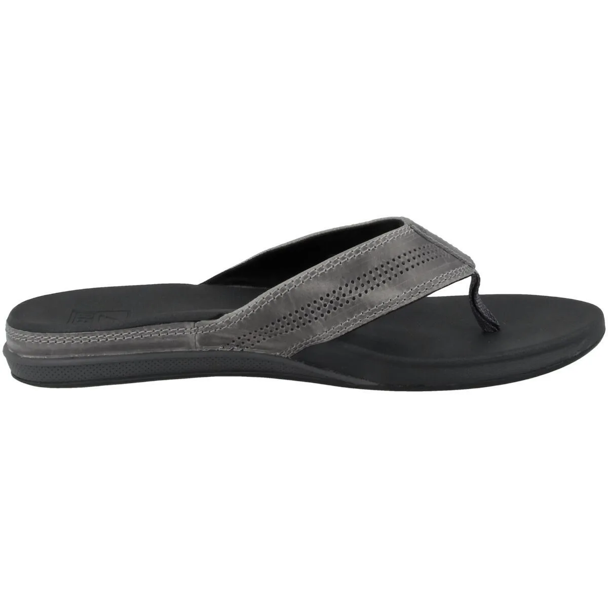 Men's Cushion Lux REEF flip-flops, Gray