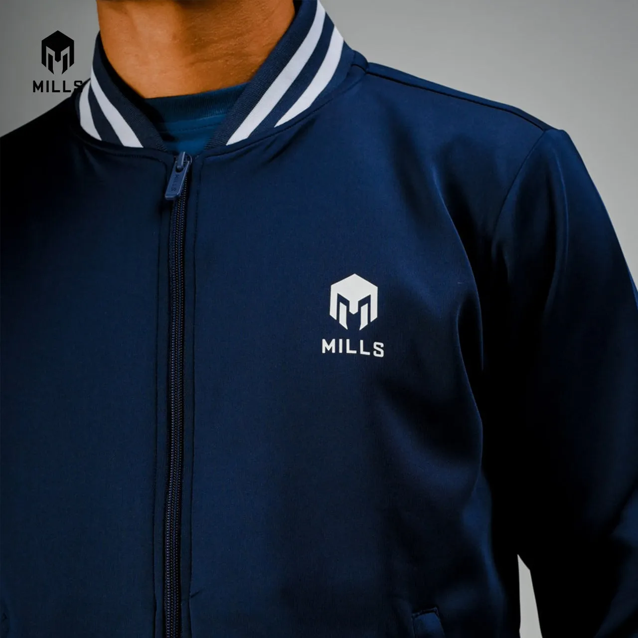 MILLS JAKET ALPHA VARSITY JACKET 8006