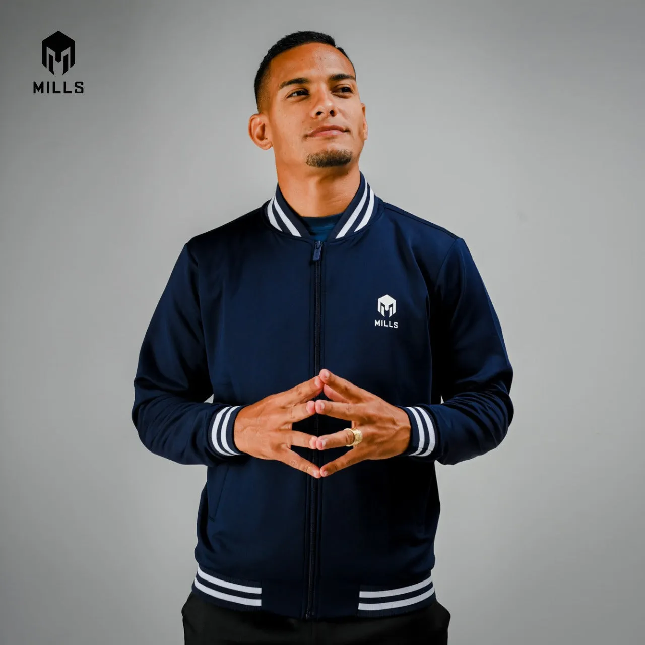 MILLS JAKET ALPHA VARSITY JACKET 8006