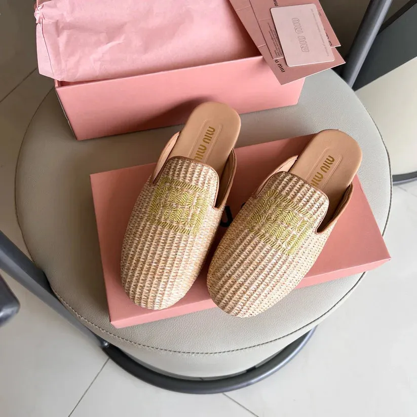 Miu new flat shoes