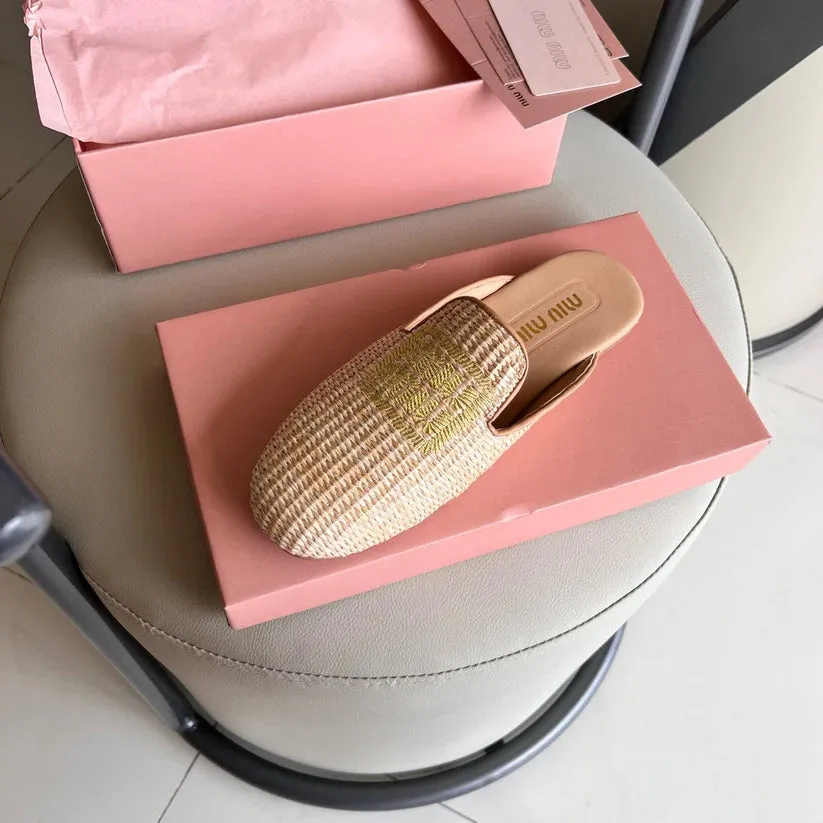 Miu new flat shoes