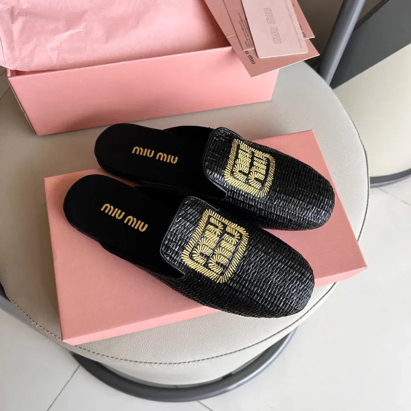 Miu new flat shoes