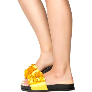 Moira-36 Flat Sandal Yellow