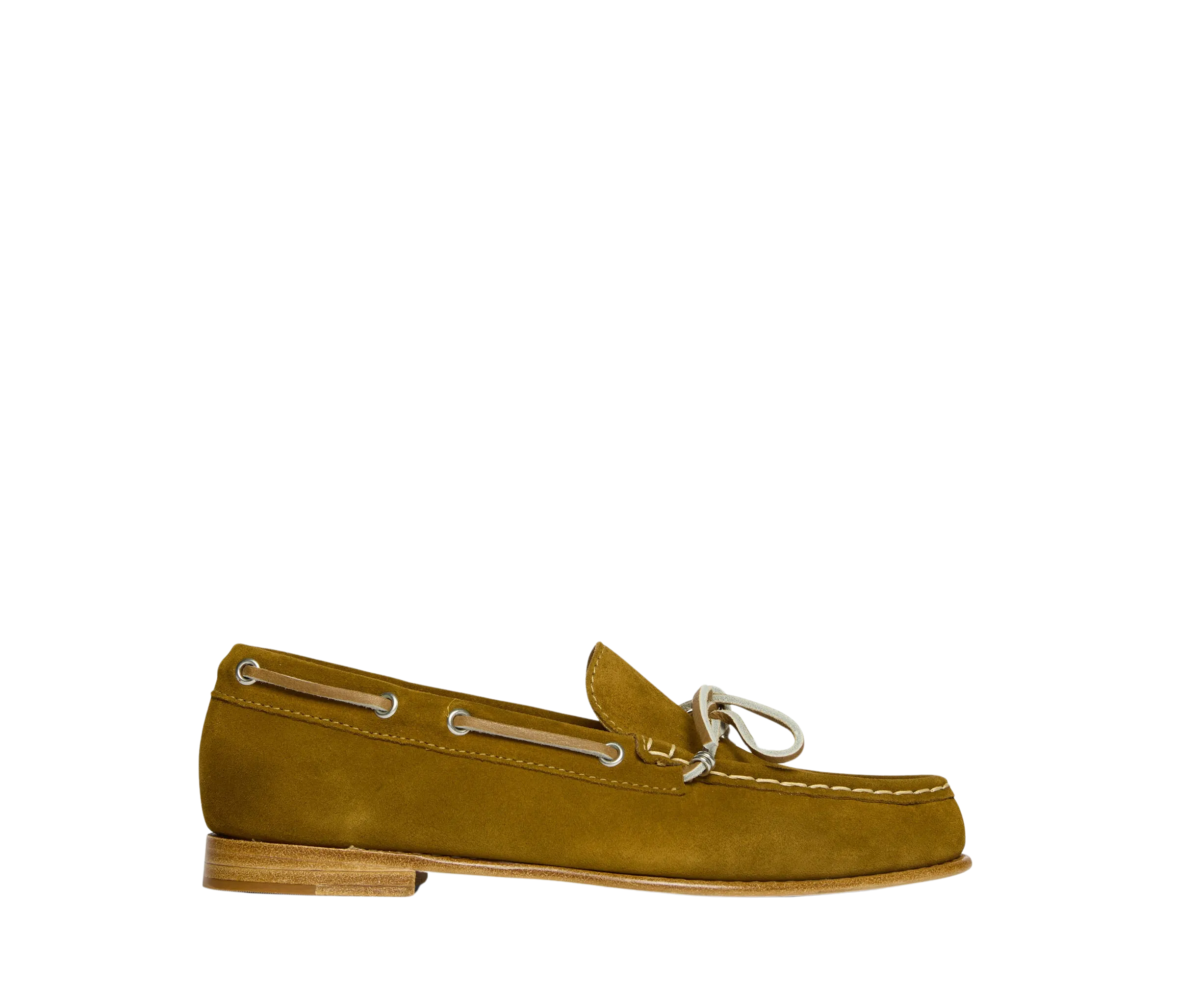 Morgan Boat Shoe in Bog Suede