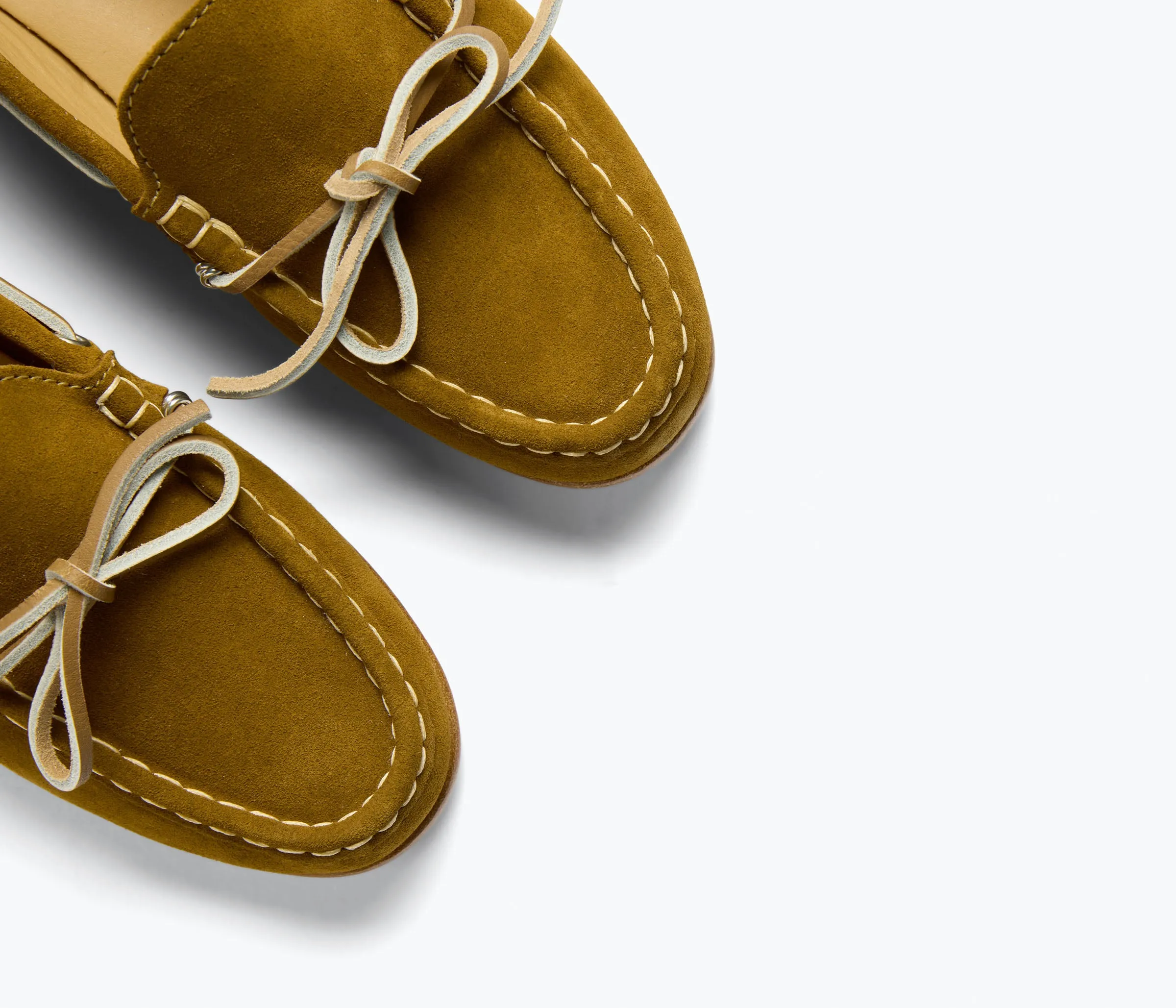 Morgan Boat Shoe in Bog Suede