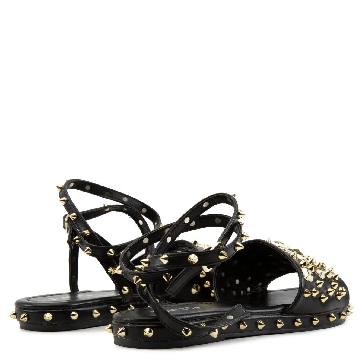 Movi-01 Studded Flat Sandals