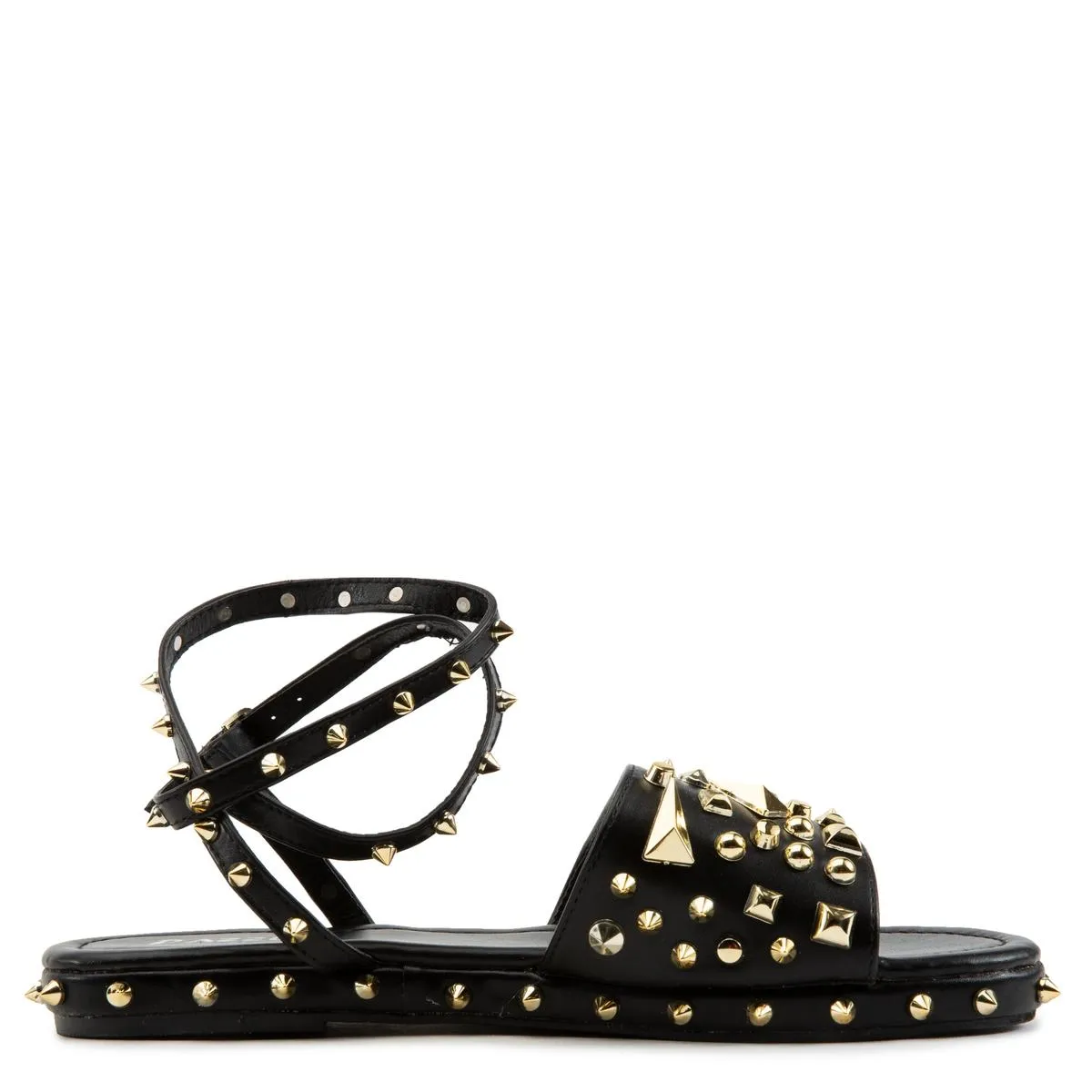 Movi-01 Studded Flat Sandals