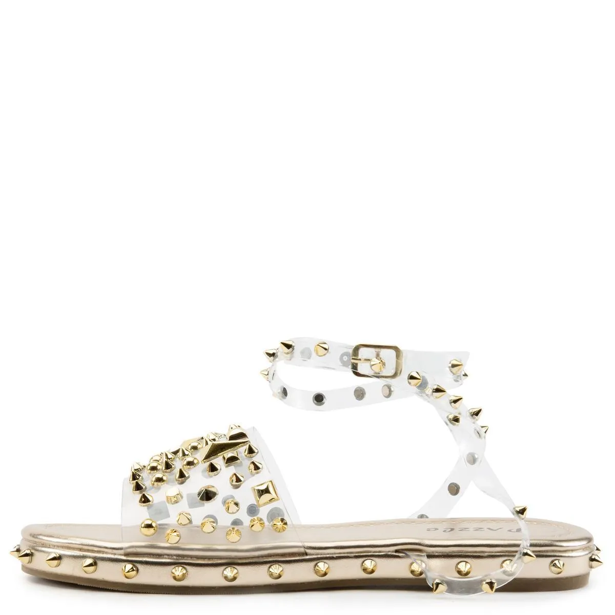 Movi-01 Studded Flat Sandals