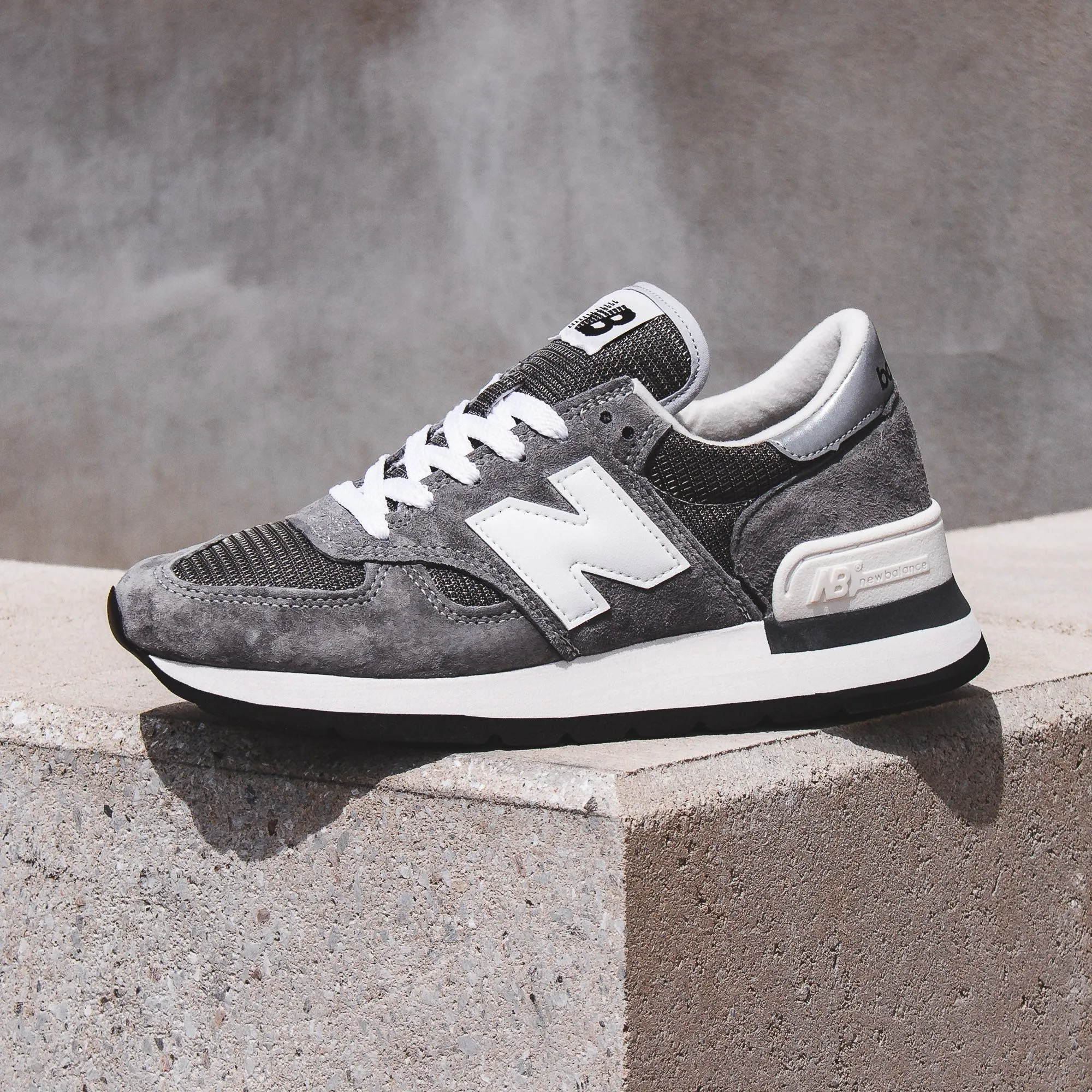 New Balance Men 990v1 Grey Made in USA M990GR1