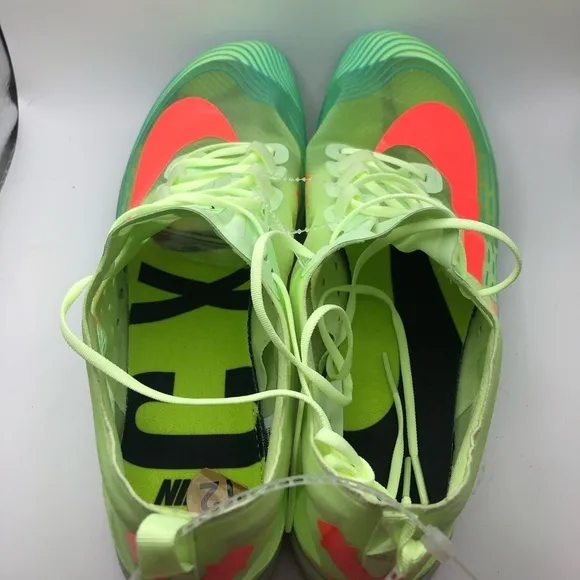 NEW! Nike Zoom Victory 5 XC barely volt mens track spike sneakers size 12