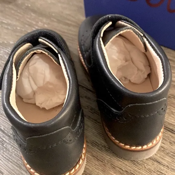 NIB [Beberlis] Hamilton Trail Velcro Dress Boots Toddler Kids EU 26 / US 9.5