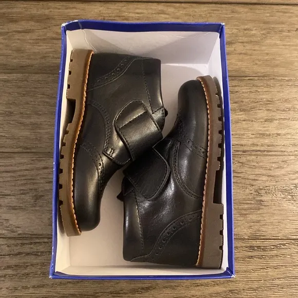 NIB [Beberlis] Hamilton Trail Velcro Dress Boots Toddler Kids EU 26 / US 9.5