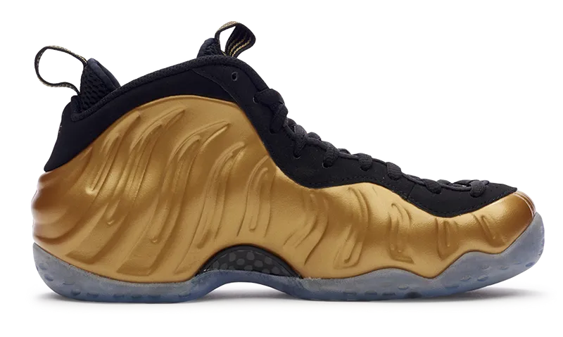 Nike Air Foamposite One Metallic Gold